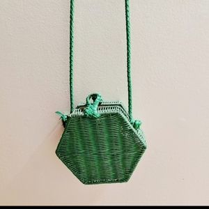 Zara crossbody bag Green